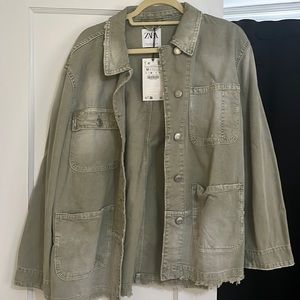 New Zara cargo jacket